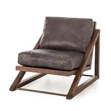 Great selection of accent chairs! Teddy Espresso Leather Lounge Chair Leather Lounge Chair Luxury Furniture Living Room Leather Lounge