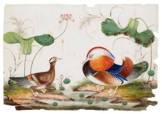 Roseberys London | Five Chinese gouache paintings on rice paper, late 19th