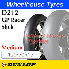 Dunlop Sportmax Gp Racer D212 120 70 R17 Tl Slick Medium