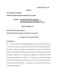 2010] JMCA Crim 74 JAMAICA IN THE COURT OF APPEAL SUPREME COURT CRIMINAL  APPEAL NO 157/2008 BEFORE: THE HON MR JUSTICE PANTON,