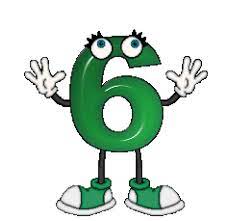 Animated Number 6 Gif Transparent Novocom Top