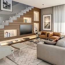 استغلال مساحة ما تحت الدرج بشكل رائع Home Stairs Design Living Room Under Stairs Stairs In Living Room
