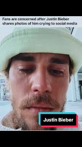 Justin Looking at His Phone Crying Meme Forever