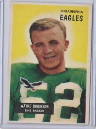 1955 Bowman NFL # 108- Wayne Robinson