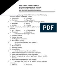 Doc soal tes asisten apoteker reztu hidiyana academiaedu. Soal Tes Masuk Uhamka Jawabanku Id
