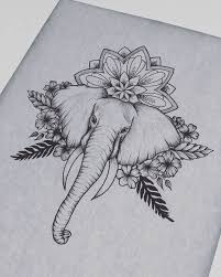 Elephant By Dominikastadnik Deviantart Com On Deviantart Elephant Tattoos Mandala Elephant Tattoo Elephant Tattoo Design