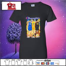 Si vous recherchez du textile nba golden state warriors axé davantage « basketball » pour vos nombreuses séances d'entrainement, vous retrouvez ici et pour votre plus grand plaisir, le maillot nike stephen curry des. Champion Golden State Warriors Stephen Curry Klay Thompson And Kevin Durant Signature Shirt Hoodie Sweater Long Sleeve And Tank Top