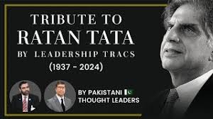 Tribute to Ratan TATA by Leadership TRACS