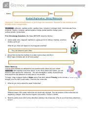 2020 sticky molecules answer key vocabulary: Gizmos Sticky Molecules Pdf Name Date Student Exploration Sticky Molecules Directions Follow The Instructions To Go Through The Simulation Respond To Course Hero