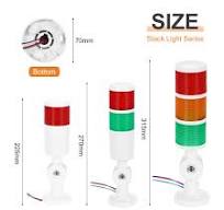 Amazon.com: PATIKIL 1-Layer LED Signal Warning Light Tower ...