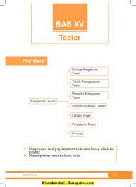 Mempelajari seni teater tradisi merupakan salah satu upaya melestarikan serta mencintai seni dan. Materi Seni Budaya Kelas 12 Sma Semester 1 2 Lengkap Bab 16 Teater 2