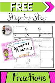 Decomposing Fractions Step By Step Ppt And Worksheet Free In 2020 Fractions Worksheets Kindergarten Math Worksheets Free Decomposing Fractions