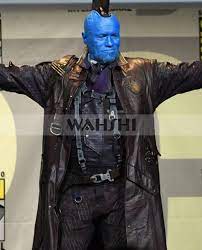 Guardian Of The Galaxy Vol 2 Yondu Michael Rooker Synthetic Coat Celebrity Jackets Leather Jacket Michael Rooker