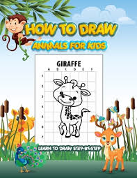Such activity will allow not only to make cute pictures but also allow us to communicate with our kids. How To Draw Animals For Kids Learn To Draw Step By Step 50 Amazing Animals Made To Encourage Drawing For Kids Activity Book Paperback The Book Haven