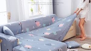 They are either made of separate pieces of flexible fabric that completely encase the base of the couch and cushions, or they comprise thick pads of material that simply drape over the seat and stay securely in place with included straps. How To Use Magic Sofa Cover 2020 Youtube