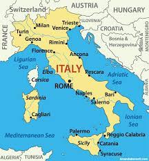 Pizza Party Map Of Italy Cities Italy Map Map Of Italy Regions
