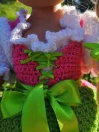 The patterns are smaller and, because of this, quicker to make and easier to manage than garments for people. Dirndl Resi Crochet Pattern For Doll Clothes Size 12 Inch 14 Inch 16 Inch 18 Inch