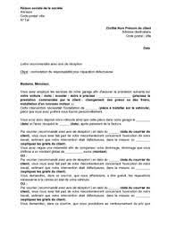 De la même manière, parce que ce lot est mis en vente par un consommateur, il ne bénéficie pas de la garantie légale de conformité des biens mentionnée aux. Lettre De Contestation Par Le Garagiste De Sa Responsabilite Pour Reparation Defectueuse Installation D Une Piece Fournie Par Le Client Modele De Lettre Gratuit Exemple De Lettre Type Documentissime