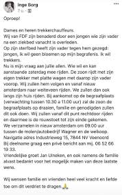 Check spelling or type a new query. Caroline Van Der Plas On Twitter Deze Oproep Deel Ik Graag Voor Een Zoon Wiens Vader Net Is Overleden Vader Wilde Geen Bloemen Maar Trekkers Lieve Boeren Doe Mee En Vervul