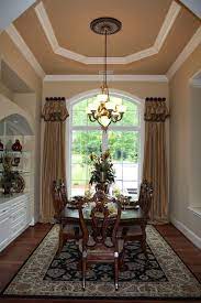 Your eyes can easily get caught by how beautifully the windows in a room is decorated or in other cases, how it is wrongly accessorized. Formal Dining Room Traditional Window Treatments Other Metro Window Wear Dining Room Window Treatments Dining Room Windows Traditional Dining Rooms