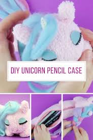This Diy Unicorn Pencil Case Is Beyond Cute Diy Pencil Case Unicorn Pencil Case Cute Pencil Case