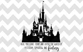 Magic Kingdom Castle Svg Dxf Png Disney Etsy Magic Kingdom Castle Disney World Castle Silhouette Png