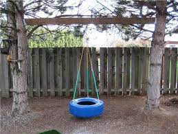 Just When We Were Looking To Buy A Swing Set We Have 2 Trees Yay Backyard Creations Kids Yard Backyard Play