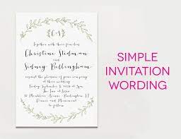 Wedding Invitation Wording Examples In Every Style A Practical Wedding Wedding Invitation Quotes Wedding Invitations Examples Wedding Invitation Message