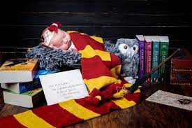 My Baby Girl S Newborn Photo Shoot Was Harry Potter Themed I Think They Turned Out Awesome R Harrypotter