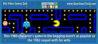 Use it or lose it they say, and that is certainly true when it comes to cognitive ability. The Ultimate 80s Video Games Quiz Questionstrivia