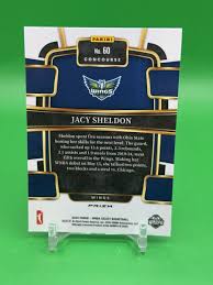 2024 WNBA PANINI SELECT Silver Prizm Jace Sheldon RC #60 Concourse