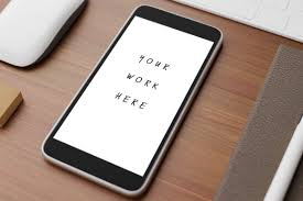 The best iphone mockup for your web, and mobile projects, showcase your app design on the new apple flagship iphone screen in no time. Mobile Phone Mockup On Wooden Table 7 Graphic By Ijmockupstudio Creative Fabrica