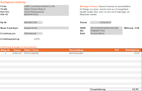 Verauslagte kosten in rechnung stellen vorlage. Erstattung Von Auslagen Smacc