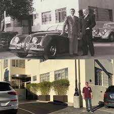 All About Los Angeles On Instagram Actor Clark Gable And Sir William Lyons At Mgm Studios As He Takes Delivery Of One Of The First Us Xk120 Sony Pictures St