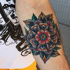 See This Instagram Photo By Samuelebriganti 770 Likes Traditional Tattoo Flowers Elbow Tattoos Forearm Cover Up Tattoos