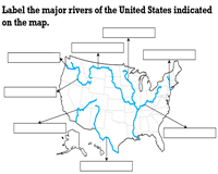 Watersheds and rivers of the world; Rivers Worksheets Major Rivers Of The World