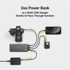 Charge your power bank 100% before using it for the first time. Power Bank Green Cell Gc Powerplay Ultra 26800mah 128w 4 Port Fur Laptop Macbook Ipad Iphone Nintendo Switch Und Mehr Green Cell