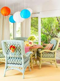 30 Indoor Porch Ideas With Inviting Appeal Diy Outdoor Furniture Painted Wicker Outdoor Decor