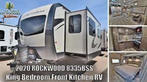 Founded in 1966, knowledgeable sales staff New 2020 Forest River Rockwood 8335bss Couples Rv Camper King Private Bedroom Colorado Dealer Youtube
