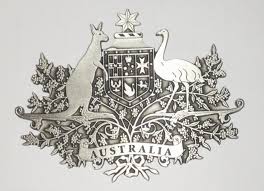 Australian Coat Of Arms Black And White Australian Coat Of Arms Metal Crest Pewter Australian Coat Of Arms Coat Of Arms Crest