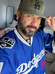 LA Kings and Dodgers Game Day Jersey Sharing