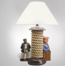 Our large selection of tropical and nautical table lamps includes unique designs and styles, including nautical accent lamps, shell table lamps. Nautical Rope Table Lamp Online