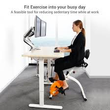 Height Of Standing Desk Biking Workout Foldable Exercise Bike Desk