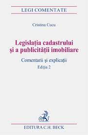 Lucrarilor de cadastru, sa admita, in conditiile legii, amplasa rea, pe sol sau pe constructii, a semnelor. Legislatia Cadastrului Si A Publicitatii Imobiliare Comentarii Si Explicatii Editia 2 Beckshop