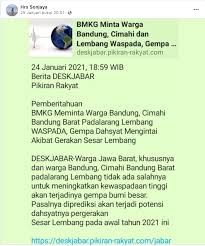 Struktur sesar garsela jalurnya memanjang dari selatan garut ke selatan bandung. Cek Fakta Beredar Kabar Gempa Bumi Dahsyat Terjadi Pada 2021 Dipicu Pergerakan Sesar Lembang Ini Faktanya