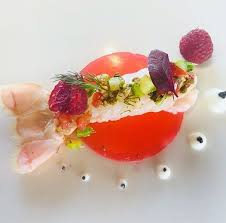 Langoustine Raspberry Condiments By Chef Menad Berkani Posted Via The Truefoodies App Fortruefoodiesonly Wine Recipes Foodie Food