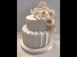 Wedding Cake Youtube Cake Wedding Cake Decorations Simple Wedding Cake