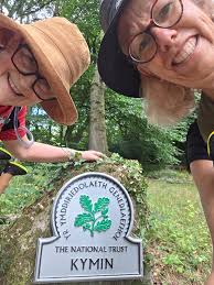 Lovely visit to glen whyllin today,where its possibly the first area where  settlers came 9000years ago