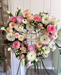 Is there any florists open near me. Open Heart Tribute In Pink Blush Tones In Warwick Ri Petals Florist Gift Shop
