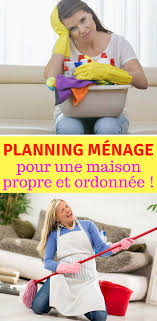 Planning Menage Pour Une Maison Propre Et Ordonnee Planning Menage Menage Maison Propre